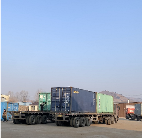 좋은 소식: 이탈리아 고객, 지게차 모듈형 카운터웨이트에 대한 파트너십 갱신