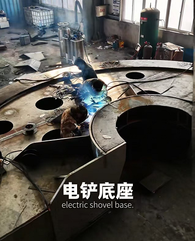 Tangshan Yuexin Machinery는 러시아를 위한 11미터 로터리 지지 베이스를 다시 성공적으로 처리했습니다.